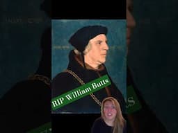 Nov 22: RIP William Butts. #englishhistory #history #tudor #henryviii #tudorminute #16thcentury