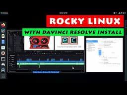 Rocky Linux -- with DaVinci Resolve Install