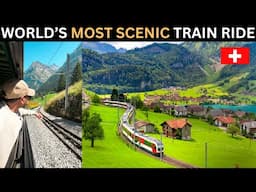 Taking Switzerland's Most Scenic Train to "TOP OF EUROPE"