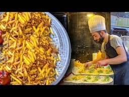 YOUNG BOYS SELLING FRENCH FRIES | ROADSIDE PERFECT CRISPY FRIES MAKING | STREET FOOD ISLAMABAD