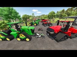 Farmers Battle with Tractors and Trucks | Farming Simulator 25