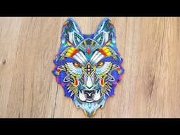 Jigsaw Puzzle Wooden WOLF Puzzlegame