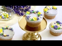 How to make easy buttercream flower cupcakes? - ZIBAKERIZ