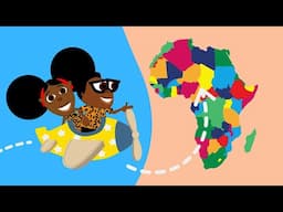 Let's Go On A Trip Around Africa - Bino and Fino Kids Songs / Dance