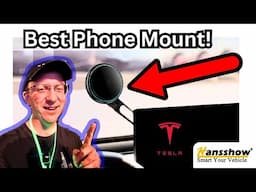 This is the BEST and LAST Phone Mount You'll Ever Need to Buy for your Tesla