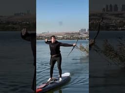 Archery on a Paddleboard?! Fethi Duruay Takes SUP to the Next Level!