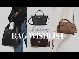 Bags I want for this Christmas! 🎄🎁 Christmas Bag Wishlist | Gucci, Jacquemus, YSL, Longchamp, Coach