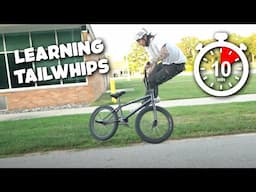 Learning Hop Tailwhips in 10 minutes - BMX Challenge