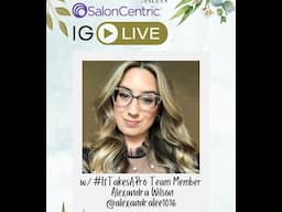 Holiday High Bun - Salon Centric x MODERN IG Live with Alexandra Wilson