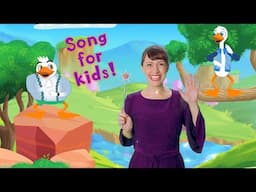 Funny song for pre-school kids 🎵 GIDDY THE GOOSE 🐣 Get up & dance! 😎 Animal JamZ