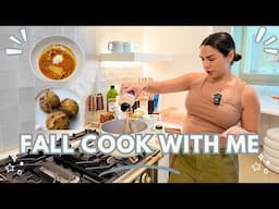 Cook New Fall Recipes With Me