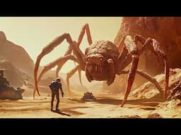 The Crew Heads to Mars and Encounters Giant Mutant Spiders