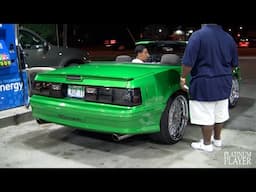 GREEN MUSTANG on 20s SPOTTED in DETROIT