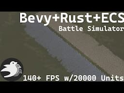 Making a large Battle Simulator game with Bevy and Rust