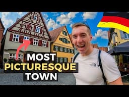 THIS TOWN BLEW MY MIND! Dinkelsbuehl - Most Charming Town in Central Bavaria Franconia, Germany 🇩🇪