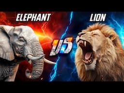 Elephant VS Lion