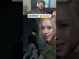 THIS VIDEO IS INSANE!! 🤯🔥🔥🔥 #reaction #aespa #kpop #shorts