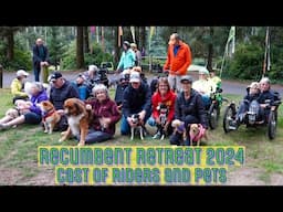 Riders and Pets of the Recumbent Retreat 2024