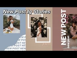 35+ "New Post" Instagram Story Ideas for 2021 ☾