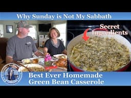 Green Bean Casserole : SECRET Ingredients makes it delicious and healthy | Sunday is Not my Sabbath