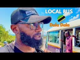 I caught the public local bus in Dar es Salaam, Tanzania and this is how it went