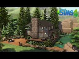 CABIN ON THE LAKE || The Sims 4 Stop Motion