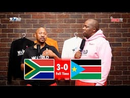 Maswanganyi Made Me Happy Tonight | Bafana Bafana 3-0 South Sudan | Tso Vilakazi