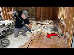 My Wife made me Rip Out Beautiful Hardwood Flooring /// Dream Home Renovation Ep. 2