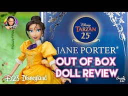 JANE PORTER Limited Edition Doll Review & Unboxing | D23 Day 2024 | Disney Tarzan 25 Years