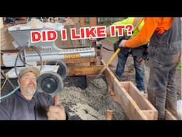 DIY Concrete MudMixer Review, Not For Everyone