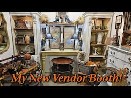 My New Vendor Booth and Garden Room Update! Catch up with me and see what I've been painting!