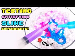 Holiday Slime Mystery Box! Fluffy, Magnetic Slime Science!