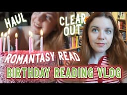 Birthday Reading Vlog & Book Haul 🎂