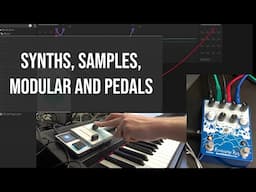 EarthQuaker Devices Avalanche Run with Synths, Samples and Modular