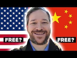 Was I more free in China or the USA?