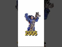 Evolution of Space Marines over the years (1986-2024)  #warhammer40k #spacemarines