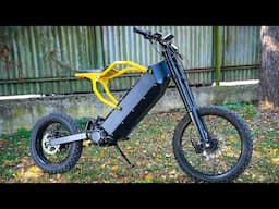 DIY Build Test Ride - Riding New Homemade Electric Motorcycle