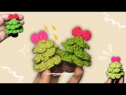 Hermoso Arbolito/pinito navideño Facil de realizar🎄-Tutorial crochet