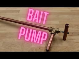 How to make a bait pump for black lugworm