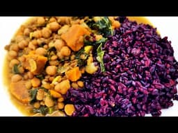 Sweet Potato & Legume Curry | Ital Vegetarian | Flavor Packed Recipe