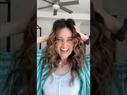 Let’s go curls 💫 #hair #curls #hairstyle #tutorial #howto #wand