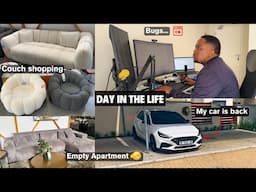 Day in the life of a Software Developer living in an Empty Apartment in Cape Town