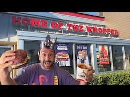 Wednesday’s Whopper Review!! Burger King