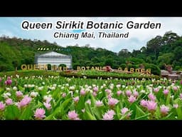 Greenhouse Tour at The Queen Sirikit Botanic Garden in Chiang Mai Thailand.