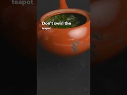 Don’t swirl your teapot! Here’s why 🫖 #teapot