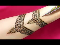 Diwali special mehndi design | easy front hand mehndi | mehndi design | mehndi ka design | Mehndi.