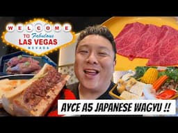 All you can eat A5 Wagyu at Mikiya Wagyu Shabu House in Las Vegas