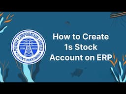 How to create 1s Account on ERP. Basic Guidelines and Tutorial