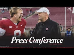 Stanford Football Weekly Press Conference | Big Game Week