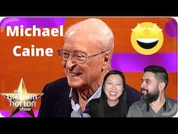 🤩✨Michael Caine’s John Wayne Story | Americans React 😃💖